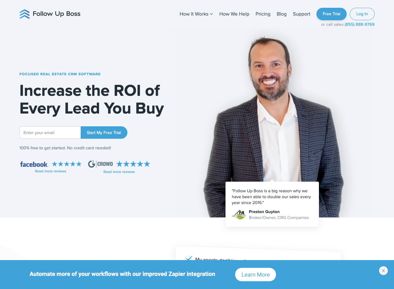 Follow Up Boss Real Estate CRM – RETI.us