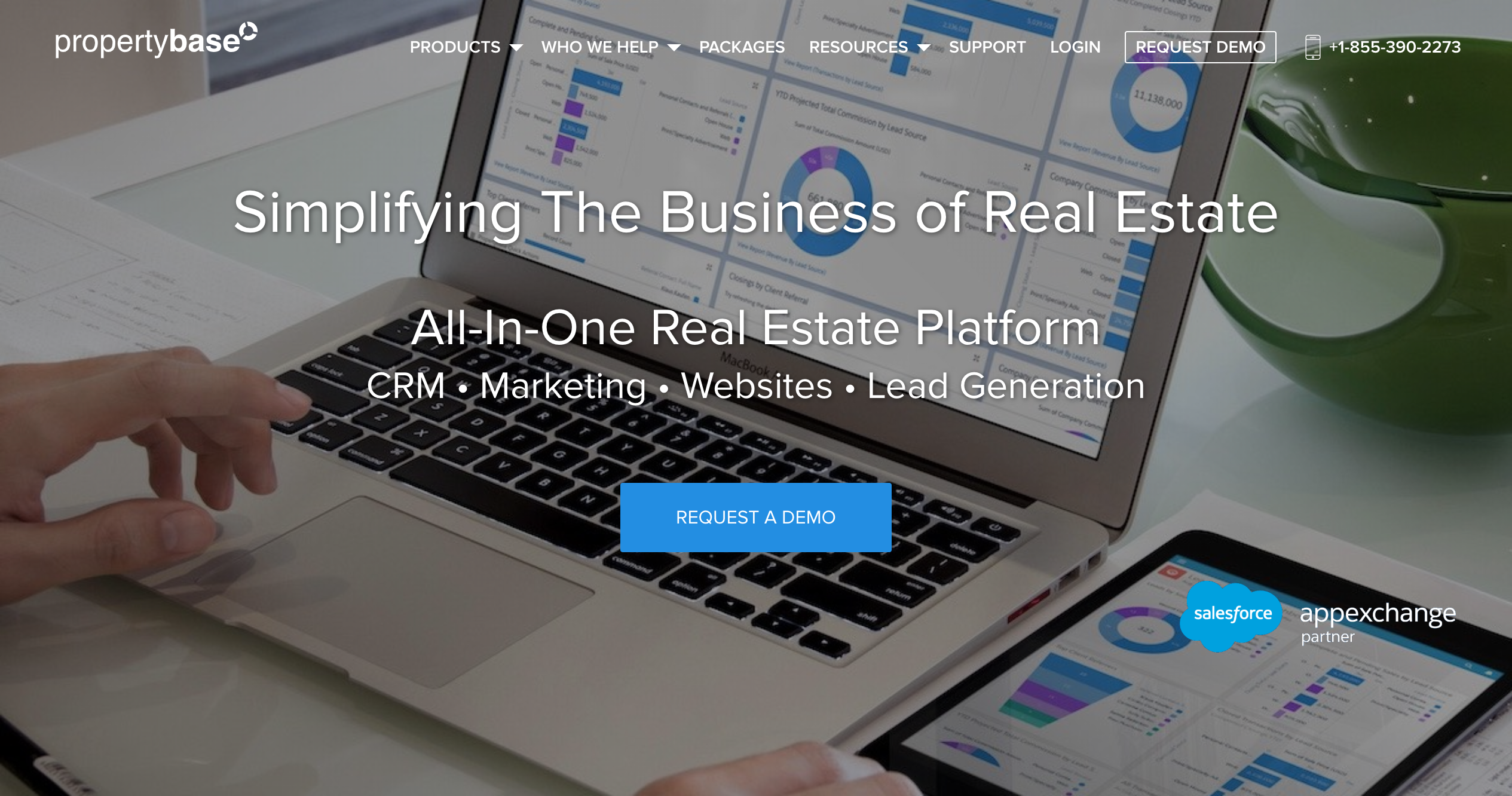 PropertyBase Real Estate site & CRM Provider RETI.us
