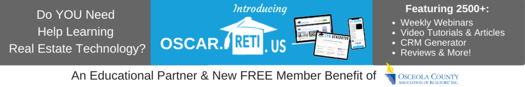 OSCAR RETI Partner Website Header image