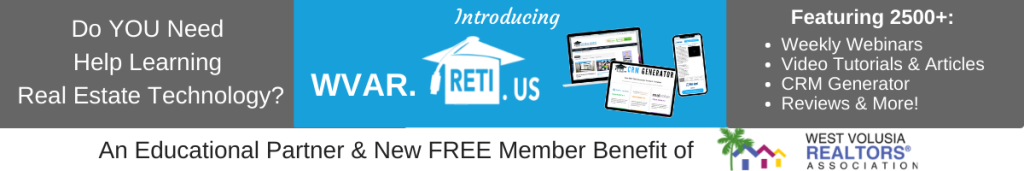 WVAR RETI Partner Website Header image