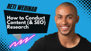 How to Conduct Content Research Webinar YouTube Thumbnail image