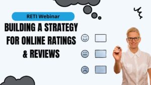 Building a Strategy for Online Ratings Reviews RETI Webinar YouTube Thumbnail image