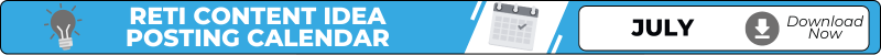 July posting calendar home page bar image