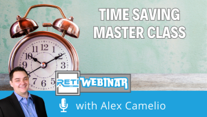 Time Saving Master Class RETI 26 Webinar YouTube Thumbnail image